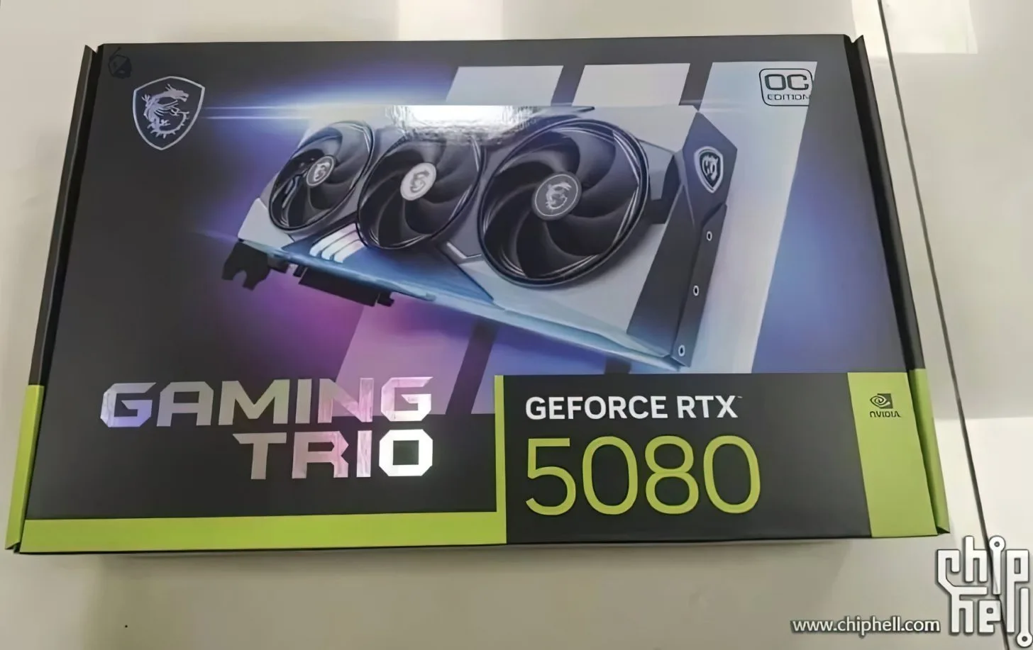 GeForce RTX 5080 : Fuite du modèle custom de MSI et spécifications dévoilées !