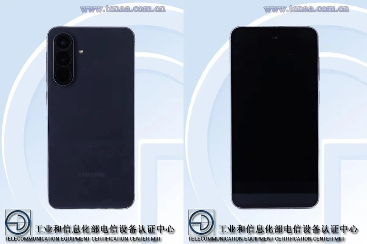 Samsung Galaxy A56 TENAA images