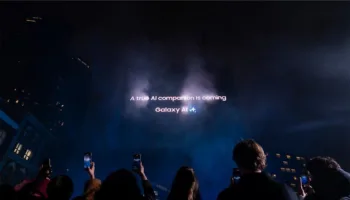 Samsung : Spectacle holographique à Londres pour le Galaxy Unpacked 2025 !