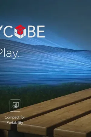 CES 2025 : TCL PlayCube, le mini-projecteur au design innovant