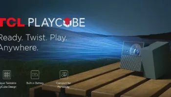 CES 2025 : TCL PlayCube, le mini-projecteur au design innovant