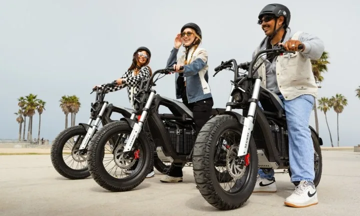 Three people on Segway Xyber e B