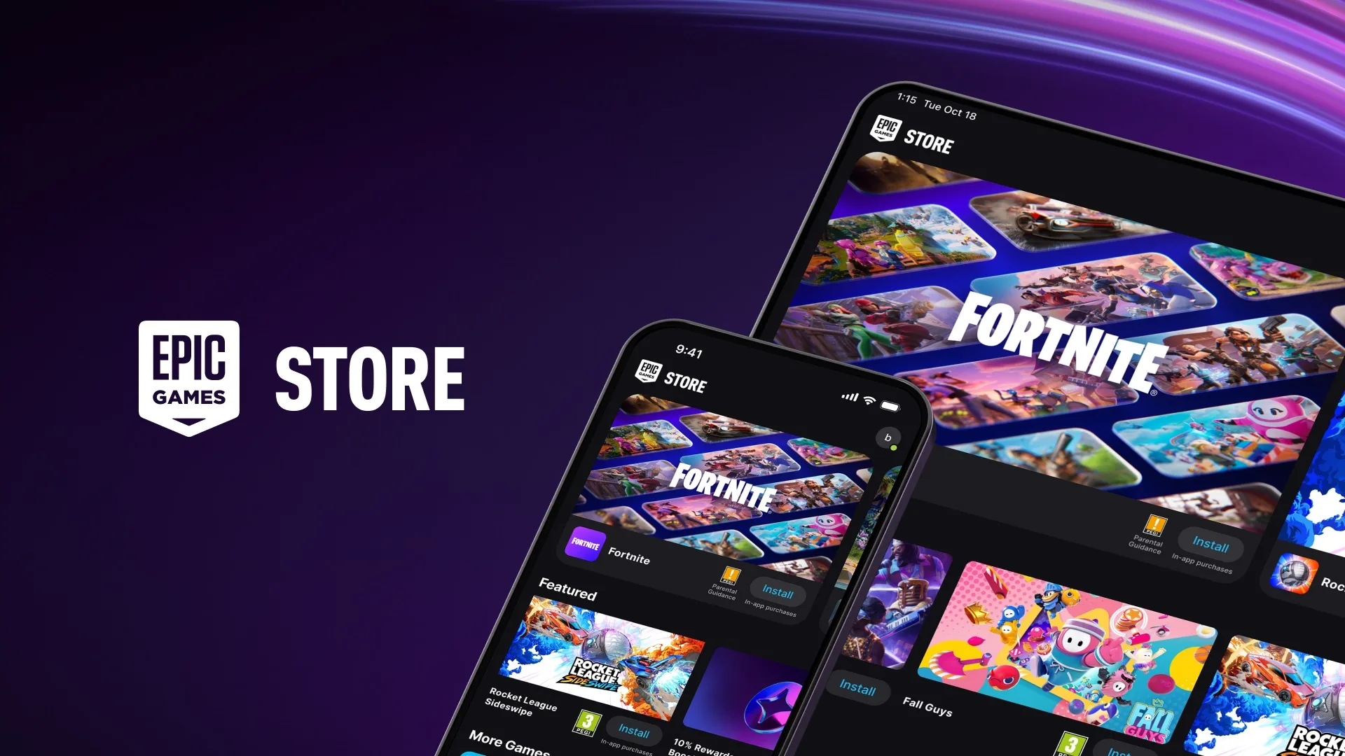 Epic Games Store Mobile : Jeux gratuits, nouveautés et défis à Apple !