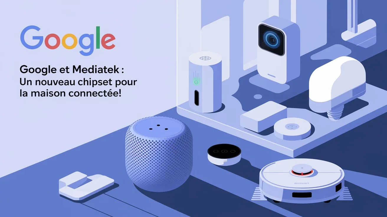 Google et MediaTek : Un nouveau chipset pour la maison connectée !