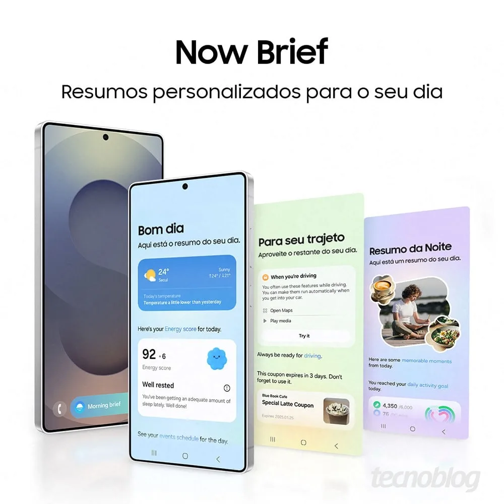 galaxy s25 now brief vazamento