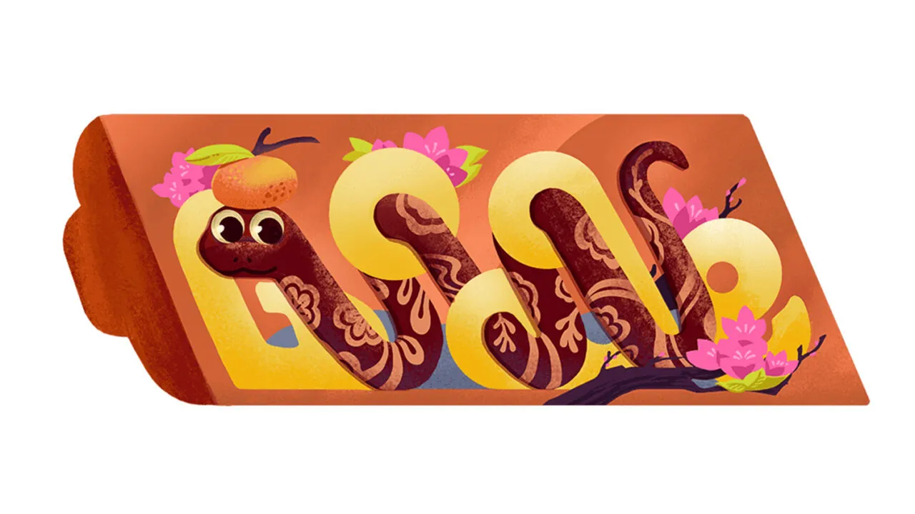 Google Doodle : Jeu Google sur l'année du serpent pour le Nouvel An Chinois