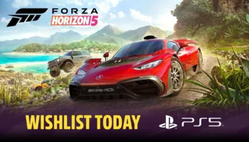 Forza Horizon 5 débarque sur PS5 au printemps !