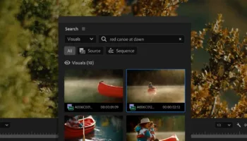 Adobe Premiere Pro : Recherche visuelle par IA et traduction de sous-titres