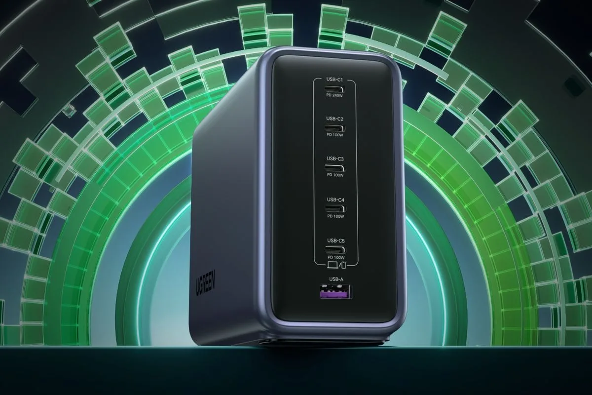 CES 2025 : UGREEN Nexode 500W, le chargeur ultime pour vos appareils multiports