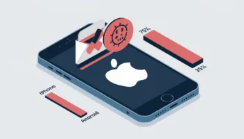 Phishing et malwares : Les iPhone plus touchés que les Android ?