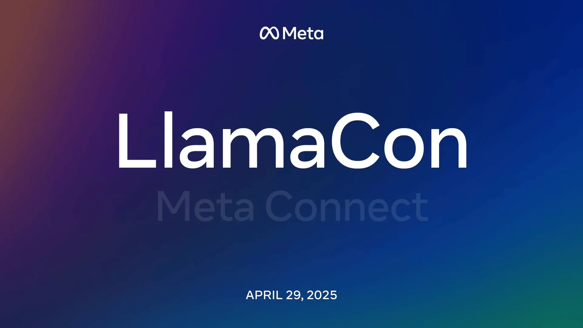 Meta : LlamaCon, une conférence dédiée à l'IA open source en avril !