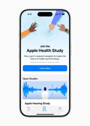 Apple Health Study in Research a 1