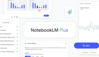 Google One AI Premium permet de débloquer davantage de fonctionnalités de NotebookLM Plus !