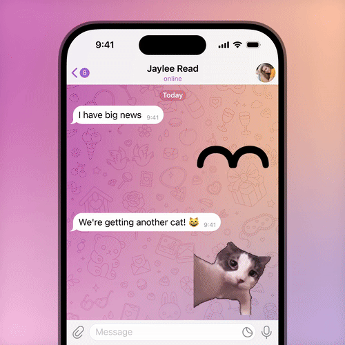 Telegram AI Powered Search for Millions of Stickers