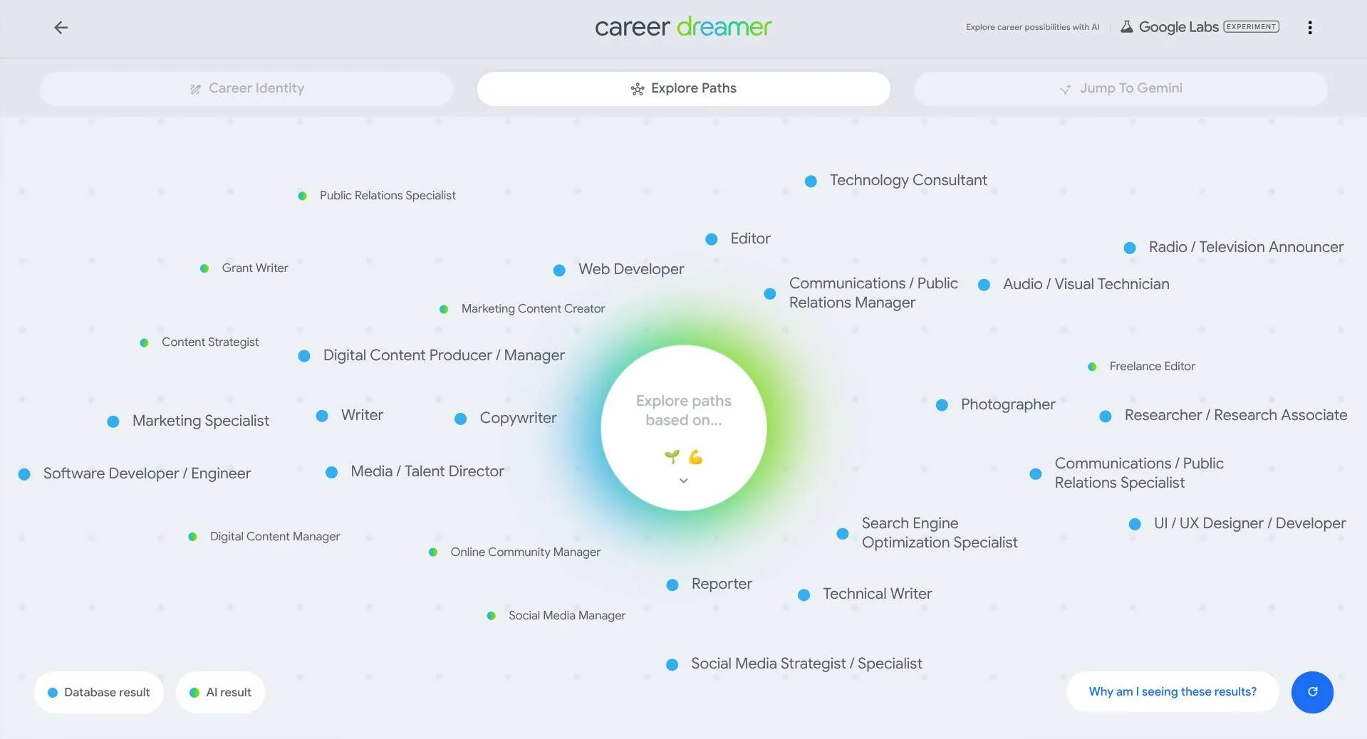 Career Dreamer : Google lance un outil d'IA pour la recherche d'emploi, mais est-ce vraiment utile ?