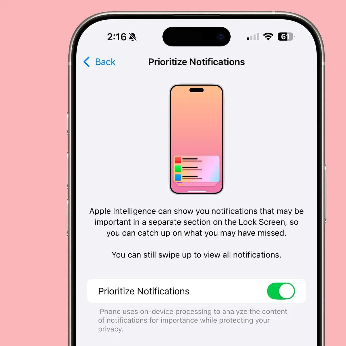 iOS 18.4 : les notifications intelligentes arrivent avec les « Notifications prioritaires » !