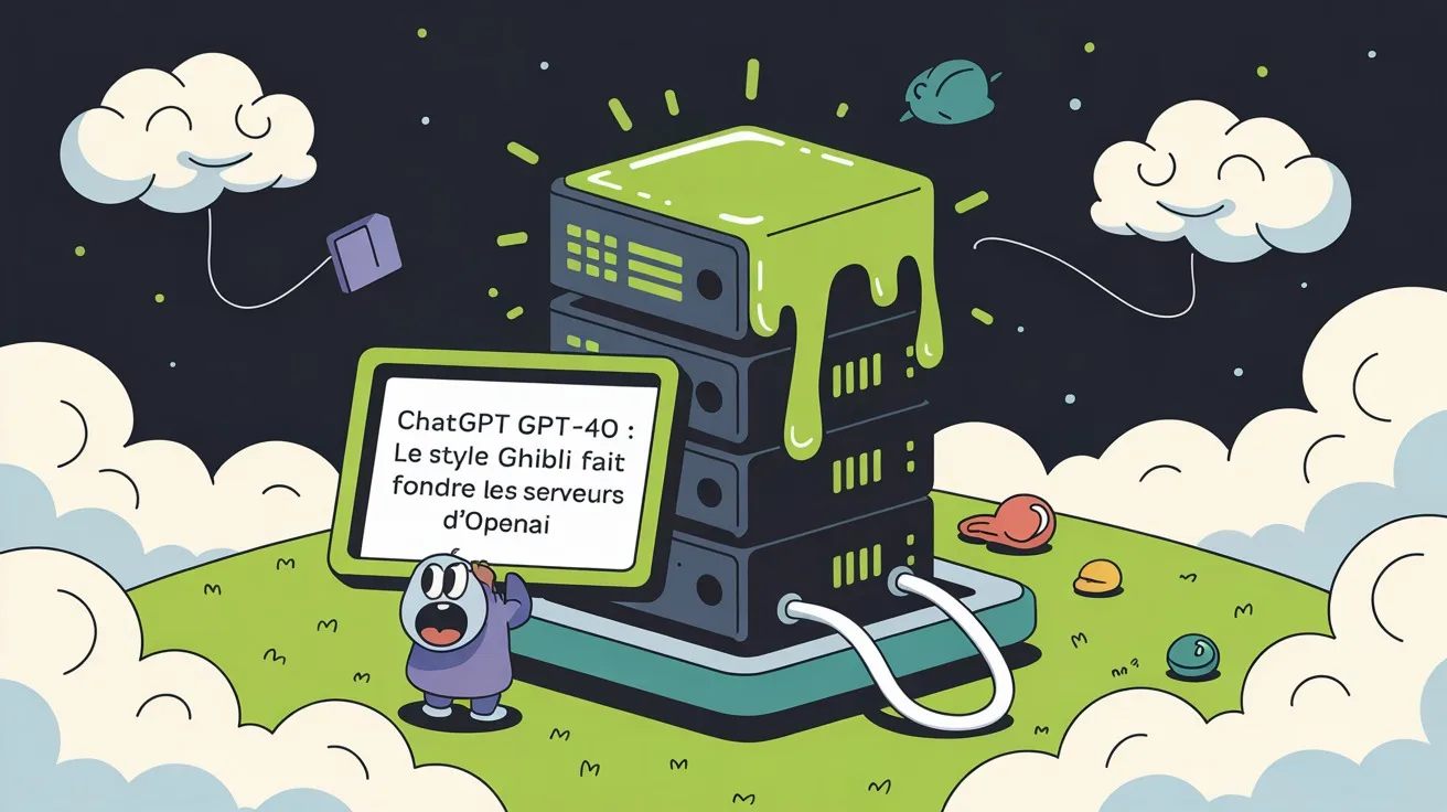 ChatGPT GPT-4o : Le style Ghibli fait fondre les serveurs d'OpenAI !