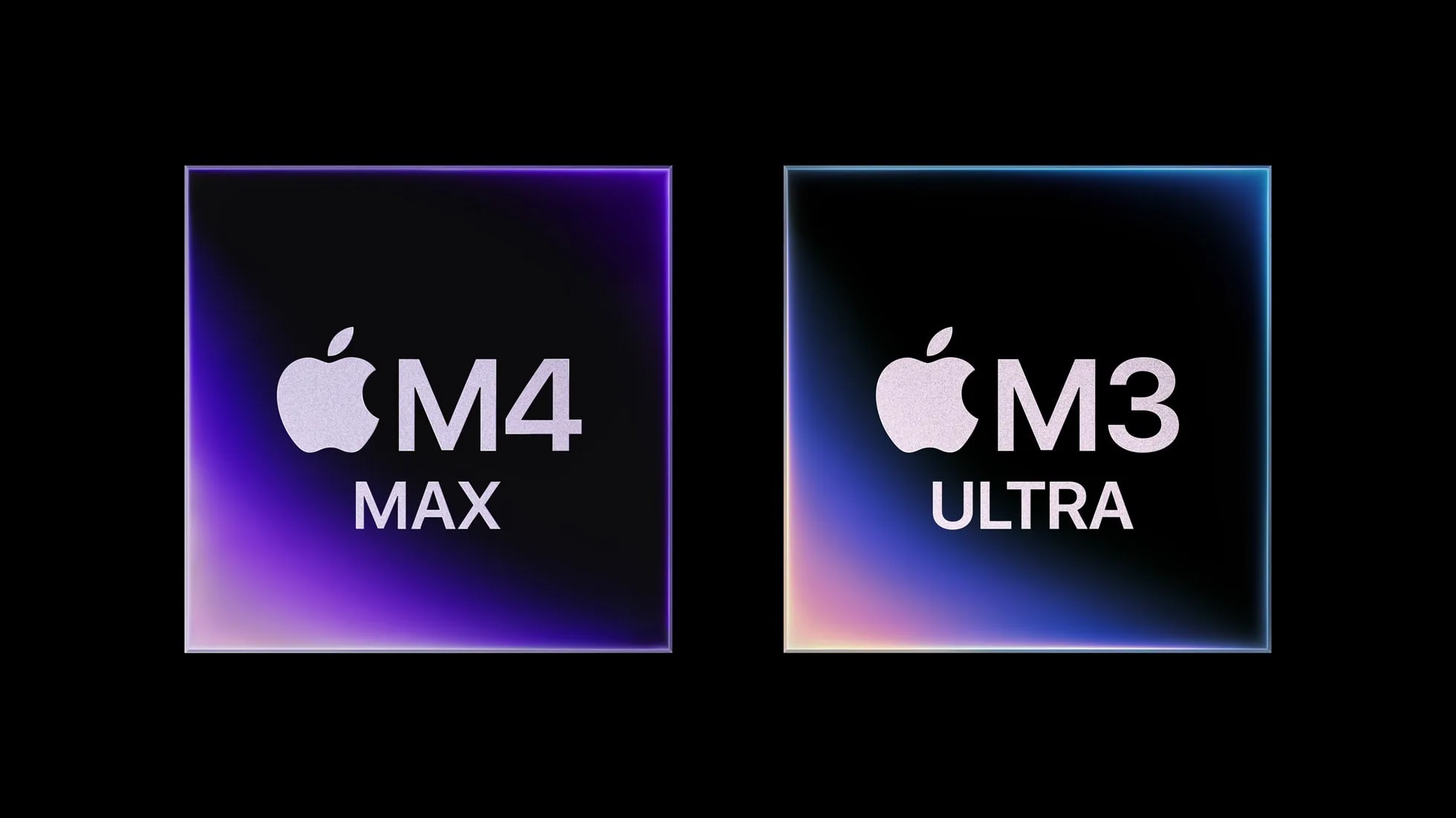 Apple Mac Studio M4 Max and M3 U