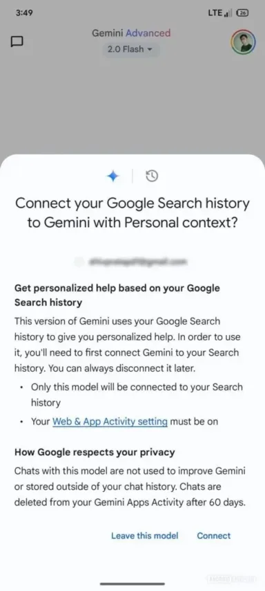 Gemini Personalization model apk 1