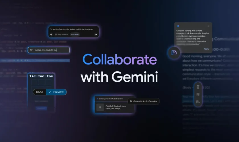 Gemini : transformez vos recherches en podcasts audio avec cette nouvelle fonctionnalité IA