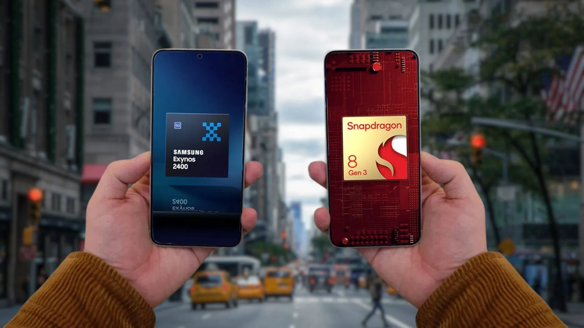Samsung Galaxy S24 Exynos vs Gal