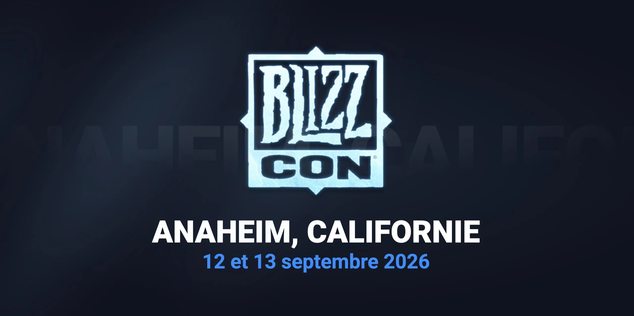 BlizzCon revient en 2026 : Blizzard met l'événement en pause en 2025