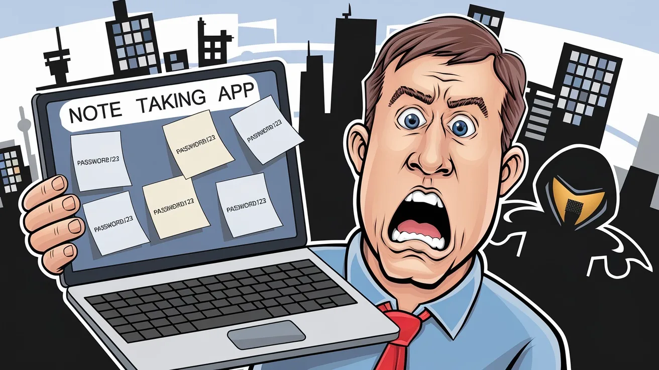 Pourquoi vous ne devriez jamais stocker vos mots de passe dans une application de notes ?