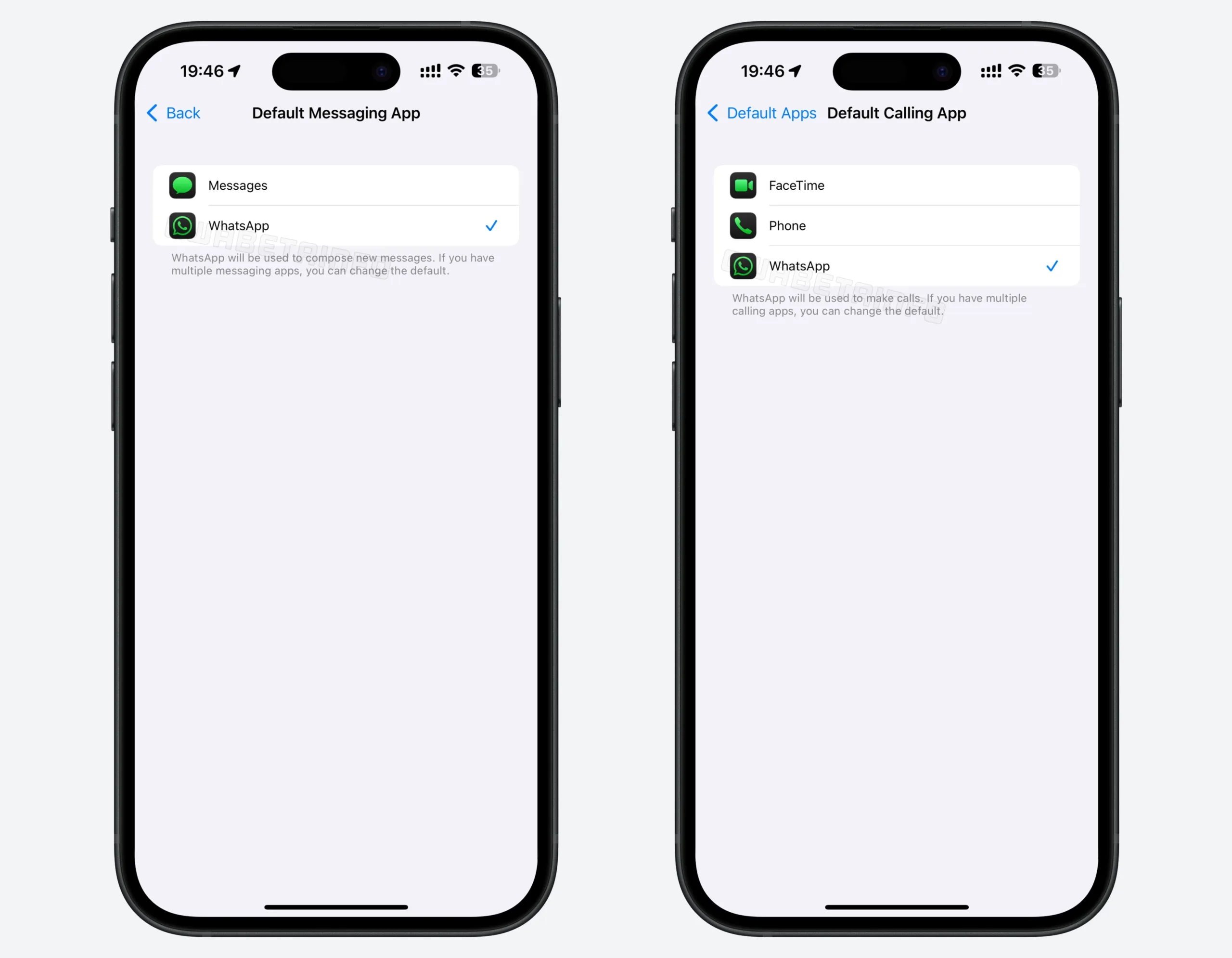 WhatsApp : bientôt votre application par défaut pour les appels et messages sur iPhone