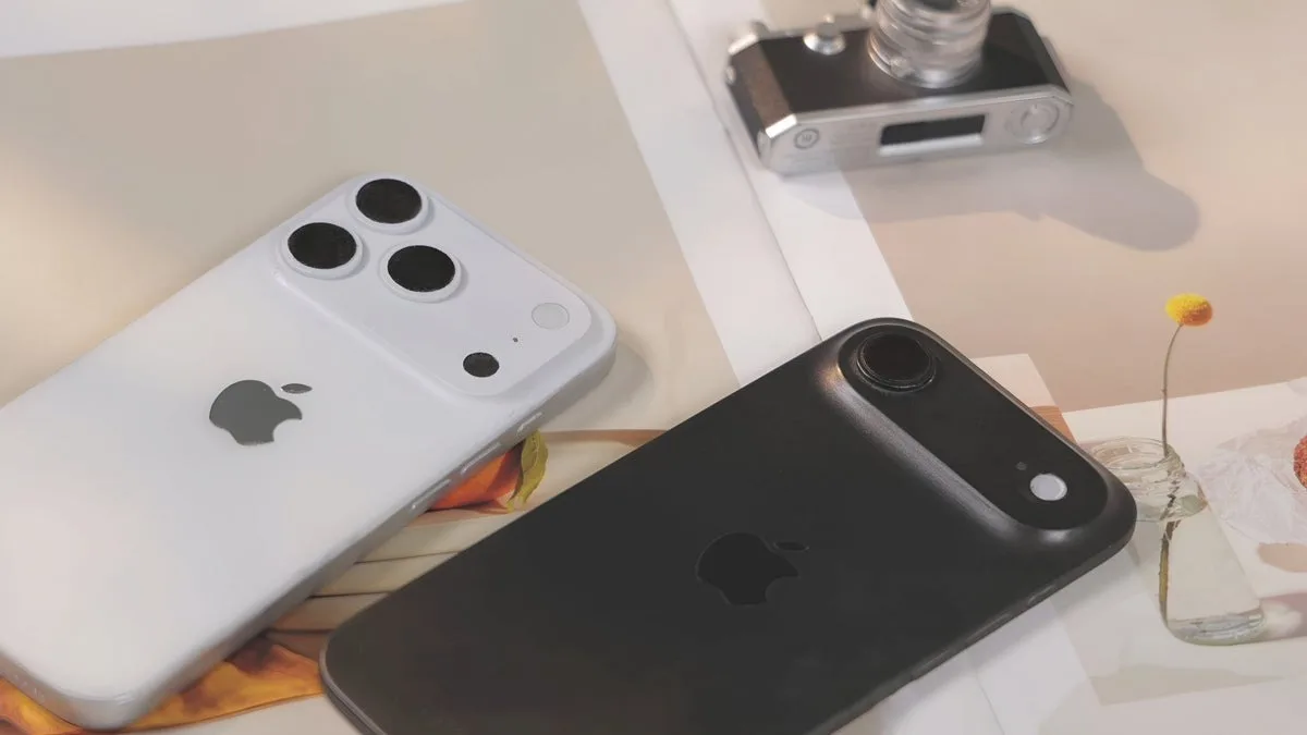 iPhone 17 Air : Ultra-fin et nouveau design révélés par des prototypes