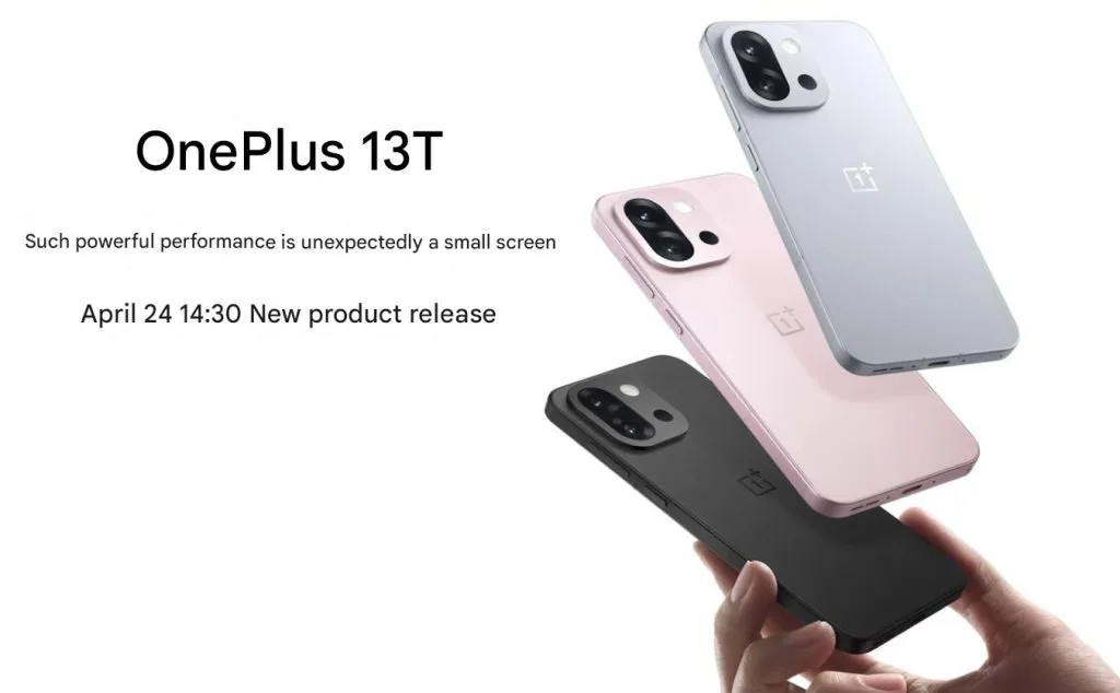 Le OnePlus 13T sera officiellement lancé le 24 avril 2025 en Chine