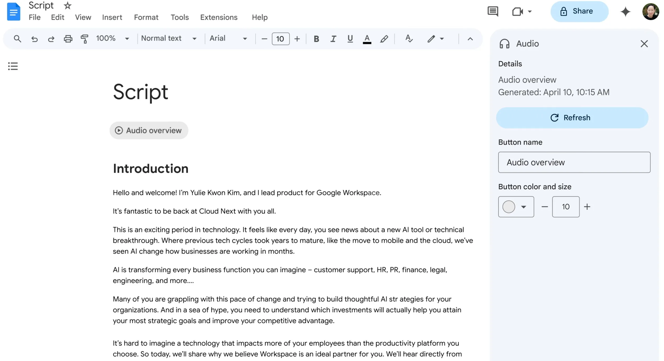 Google Docs se transforme en studio de podcast grâce à l'IA Gemini !