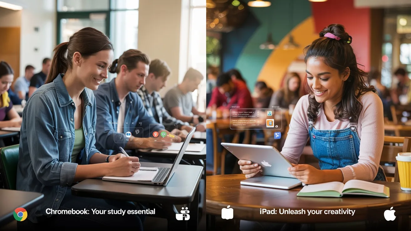 Chromebook ou iPad pour les études : Quel est le meilleur choix en 2025 ?